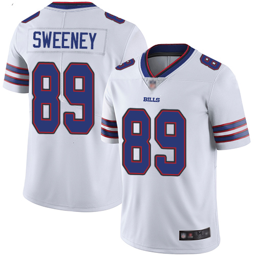 Men Buffalo Bills #89 Tommy Sweeney White Vapor Untouchable Limited Player NFL Jersey->buffalo bills->NFL Jersey